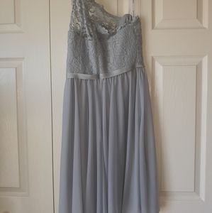 Davids Bridal (Mystic) knee length dress size 2